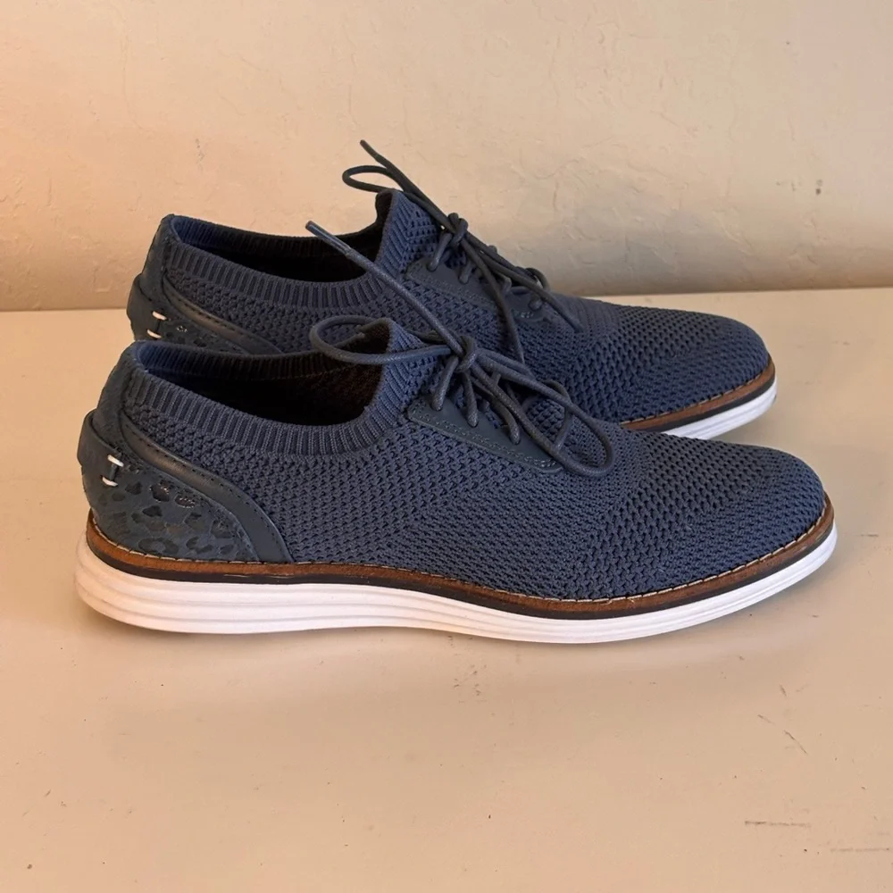Cole Haan OriginalGrand Meridian Oxford China Blue Stitchlite W22405 Sz 5